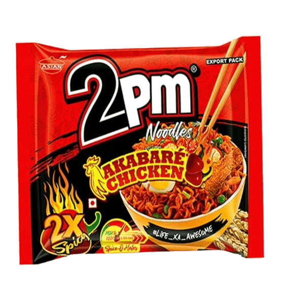2pm Akabare 2X Spicy Chicken Noodles 1Box