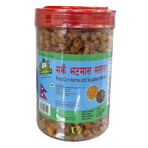 84 Cuisines Fried Corn & Soyabean