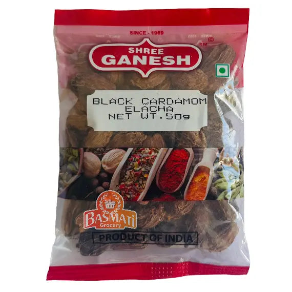 Black Cardamom Whole Elaicha 50g