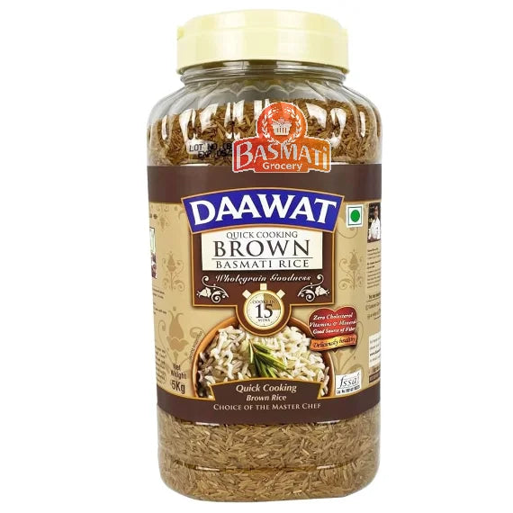 Daawat Brown Basmati Rice 5kg