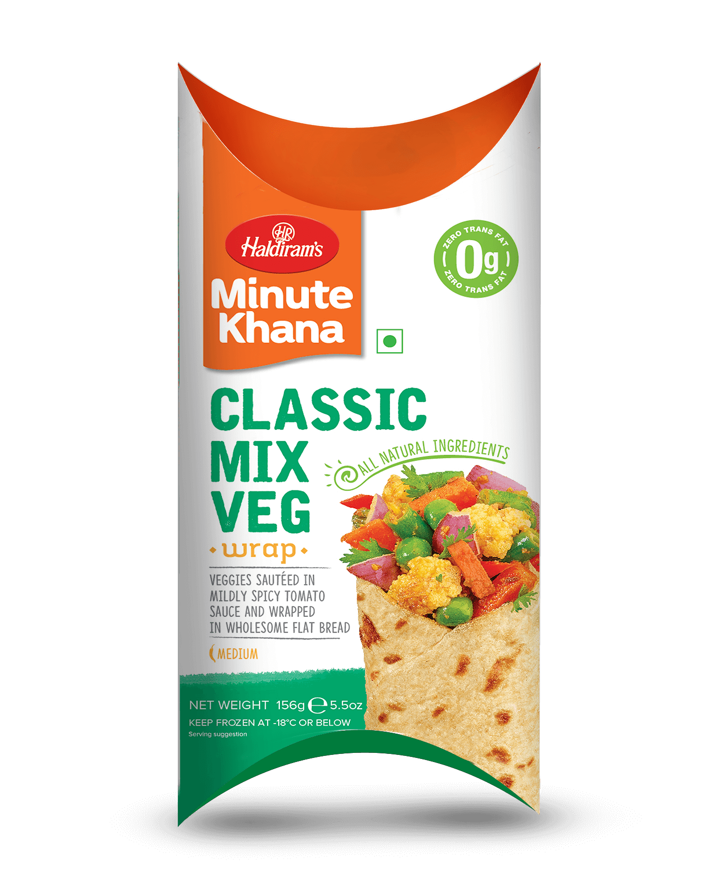 Haldiram's Classic Mix Veg Wrap