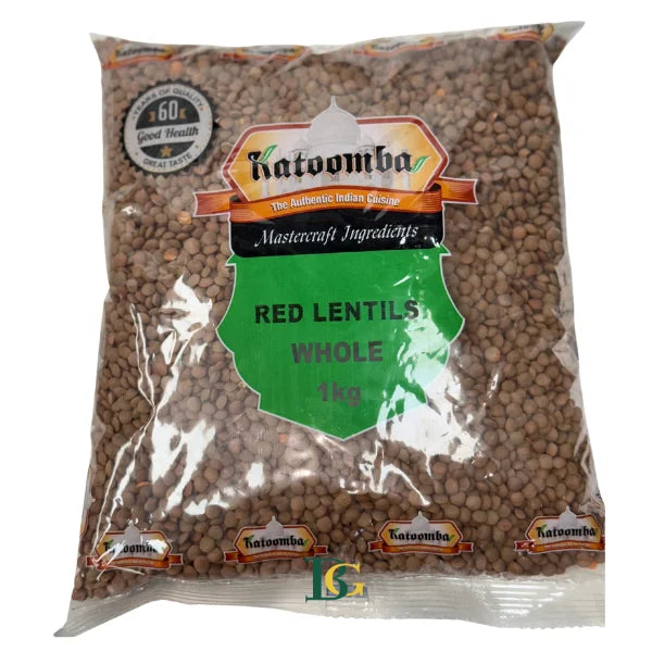 Katoomba Red Lentils Whole 1kg
