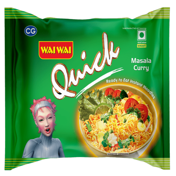 Wai Wai Quick Masala Curry Vegetable Box