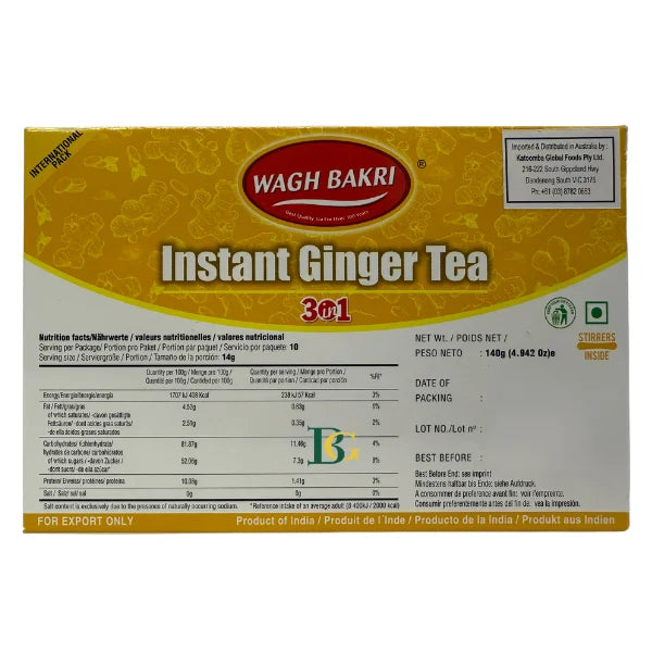 Wagh Bakri Instant Ginger Tea