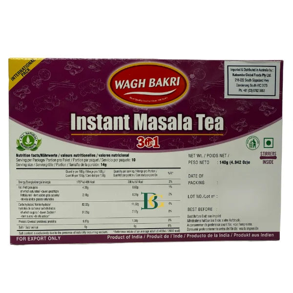 Wagh Bakri Instant Masala Tea