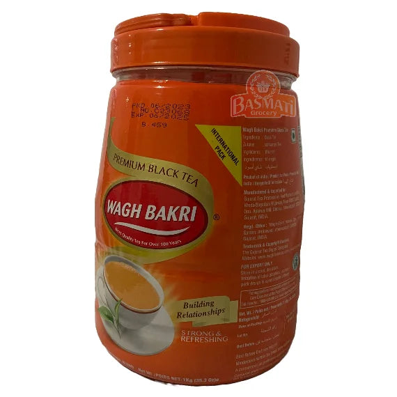 Wagh Bakri Black Tea Jar 1kg