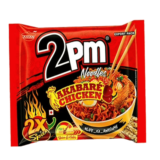 2pm Akabare 2X Spicy Chicken Noodles 1Box