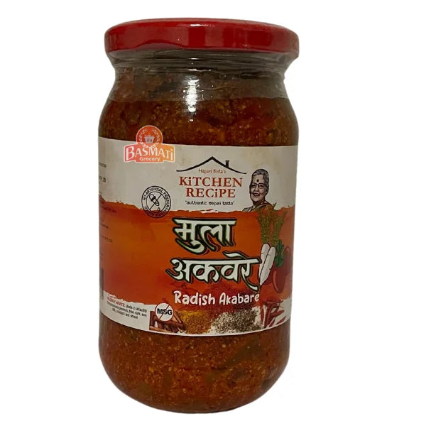 KR Radish Akabare Achar Pickle( Mula Ko Achar) 380g