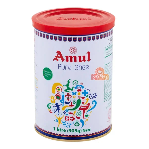 Amul Ghee Process 905g Pure Ghee Jar AMUL Pure Desi Ghee – 1 Liter (905g) | Traditional ...