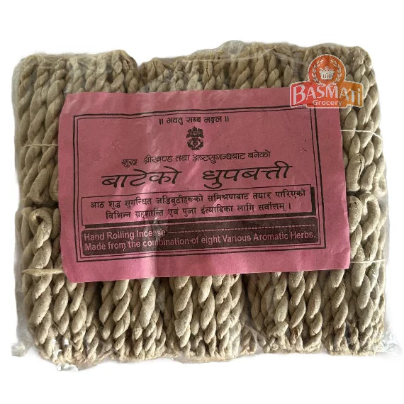 Bateko Dhoop/ Hand Rolling Incense 10pack