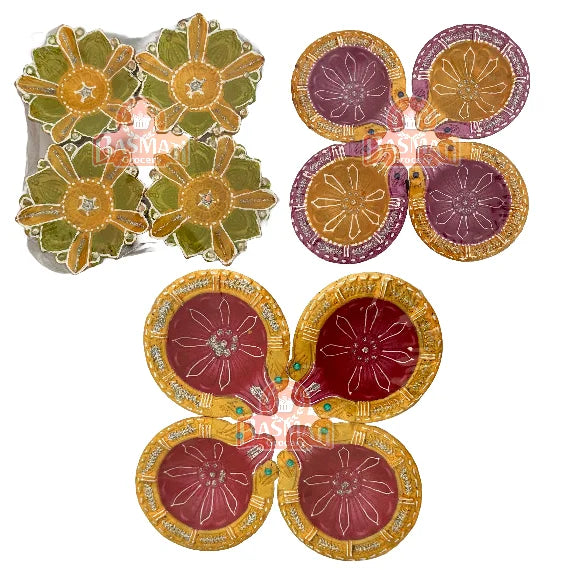 Clay Diyas Set Of 4