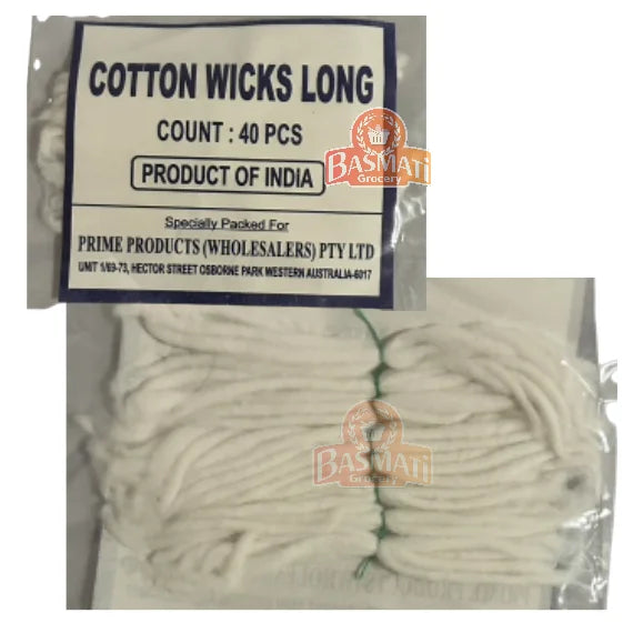 Cotton Wicks Long Kapas