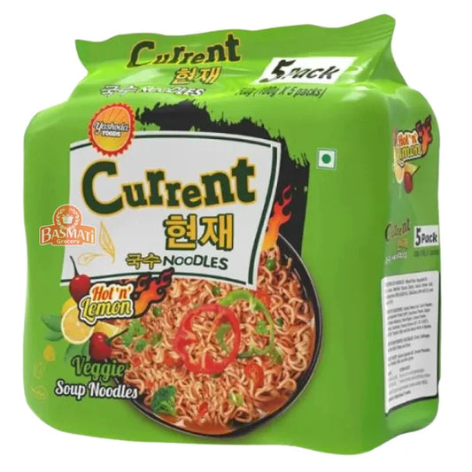 Current Veggie Hot & Lemon Noodles 5 pack