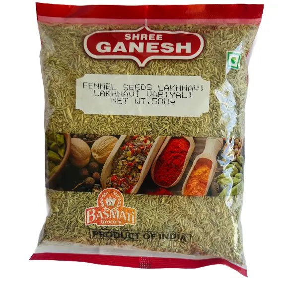 Fennel Seeds Lakhnavi Variyali 500g – Basmati Grocery Mart