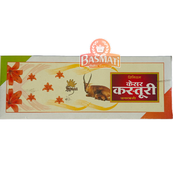 Incense Henna Kesar Kasturi Agarbatti 6pack