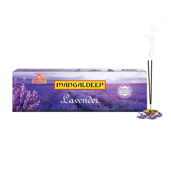 Mangaldeep Lavender Agarbatti Incense Stick 1 pack