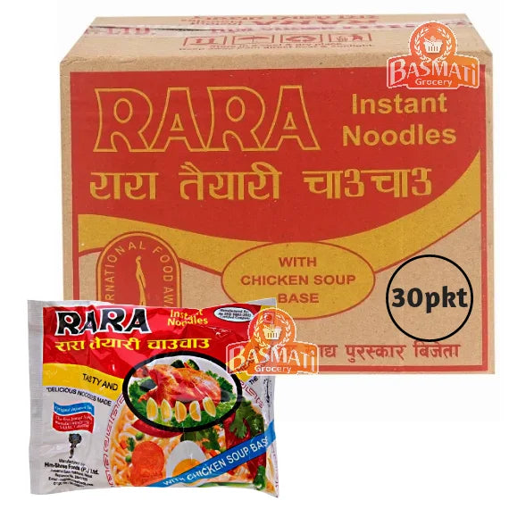 Rara Instant Chicken Noodles 1 Box