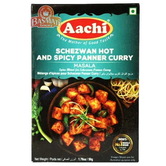 Aachi Schezwan Hot & Spicy Paneer Curry Masala 50g