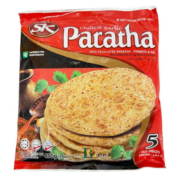Chilli & Garlic Paratha