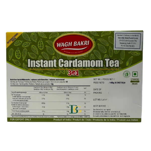 Wagh Bakri Instant Cardamom Tea
