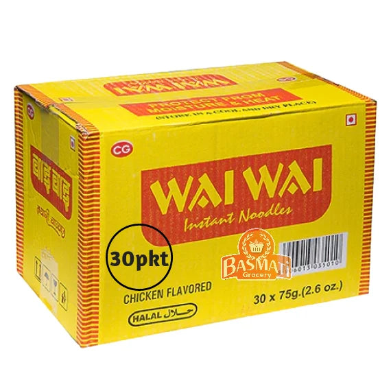 Wai Wai Chicken Noodles Box